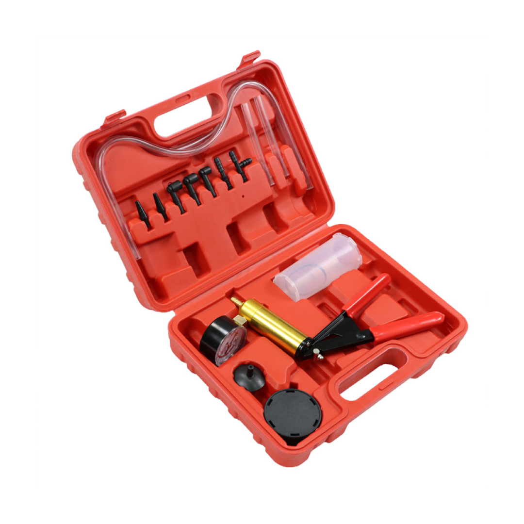 KIT PROBADOR DE VACÍO Y  BOMBA PARA PURGA DE FRENOS